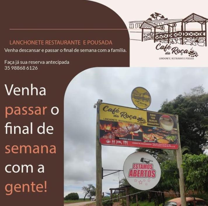 Pousada Cafe Da Roca Campos Gerais Екстериор снимка